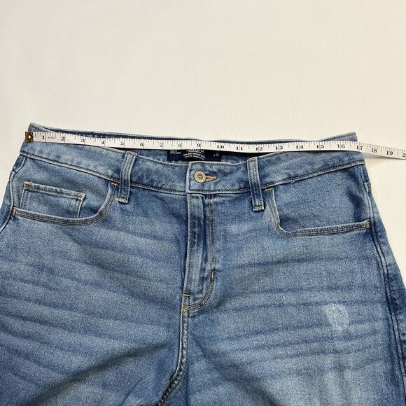 Hollister High Rise Vintage Baggy Jeans Women's Size 15 R 32X31 Ripped - Picture 7 of 9